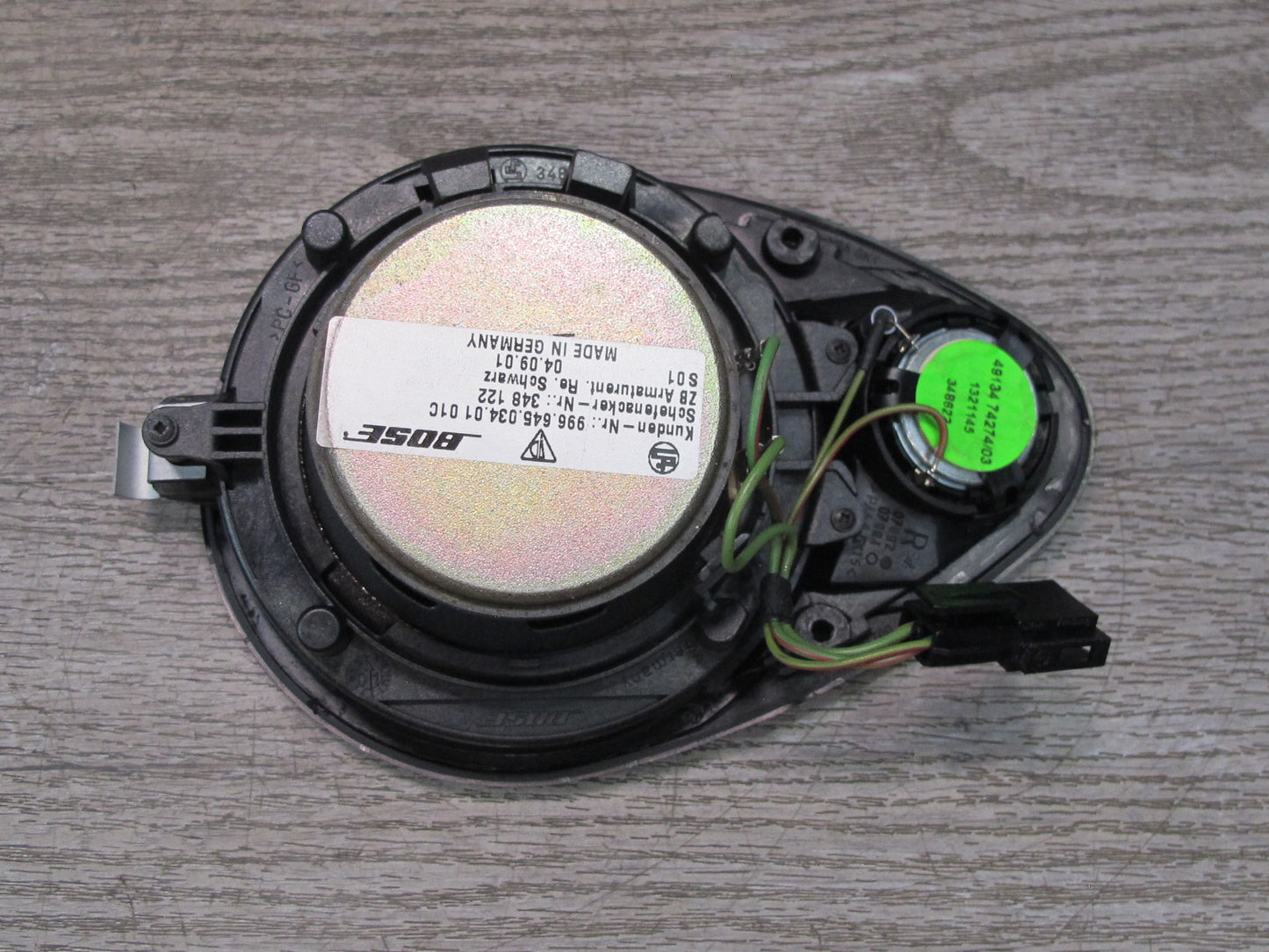 2002-2004 Porsche 911 996 Boxster Front Left & Right Bose Speaker Set of 2
