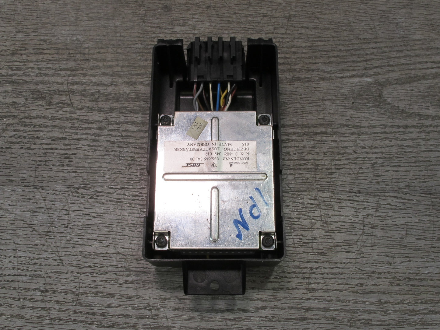 2002 Porsche 911 Carrera 996 Bode Additional Audio Amplifier AMP 99664534100
