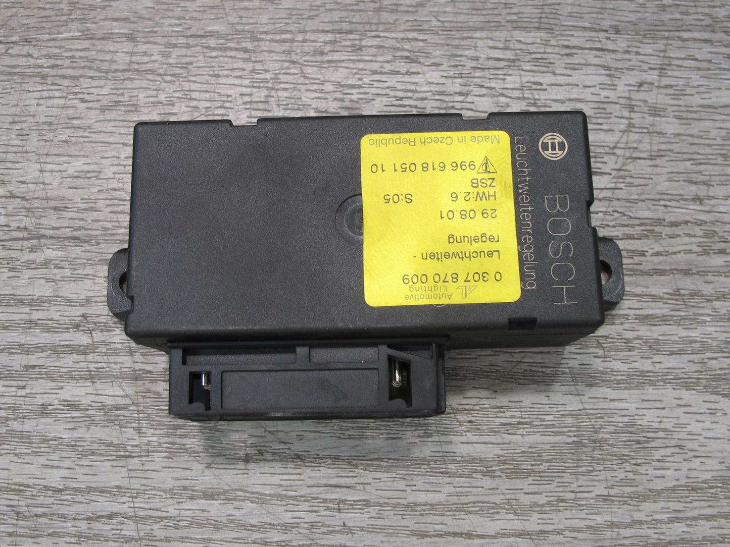 1997-2004 Porsche 911 Carrera 996 Xenon Headlight Control Module 99661805110