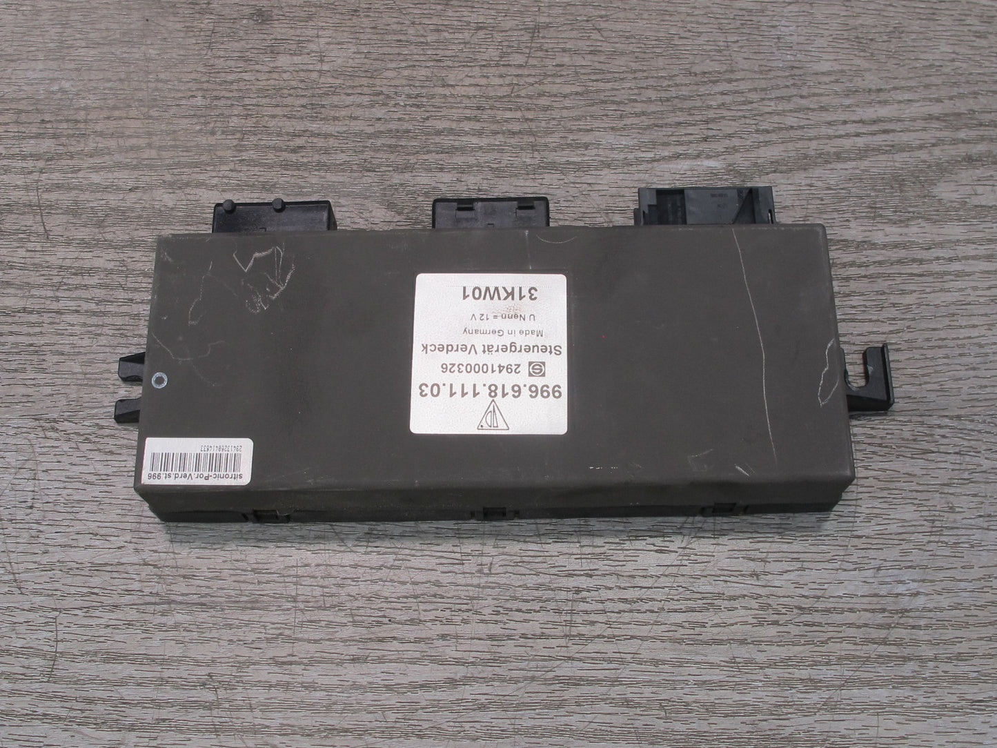 1999-2005 Porsche 911 996 Convertible TOP Roof Control Module 99661811103