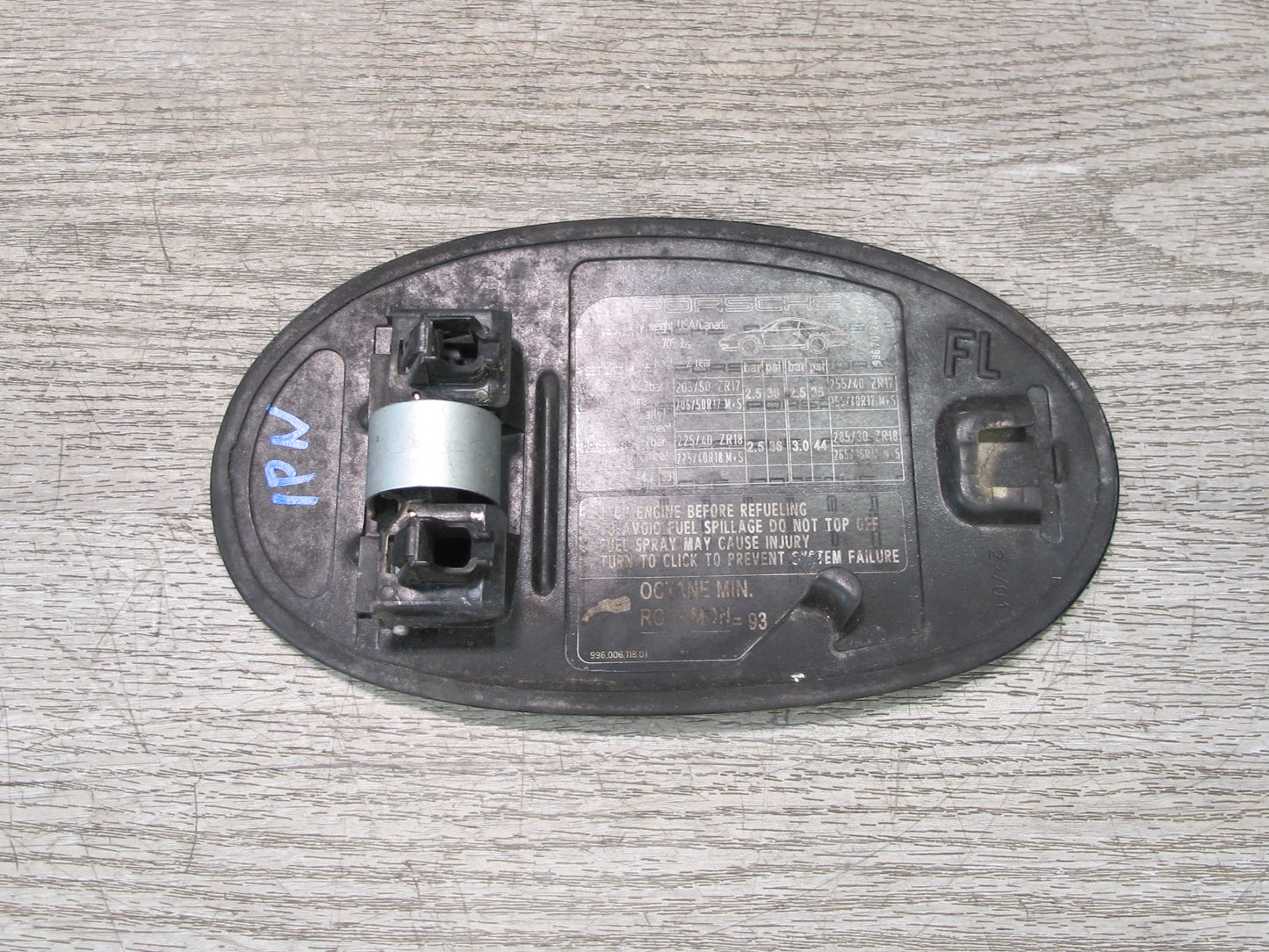 2000-2004 Porsche 911 996 Fuel Tank Filler Door Lid Cover