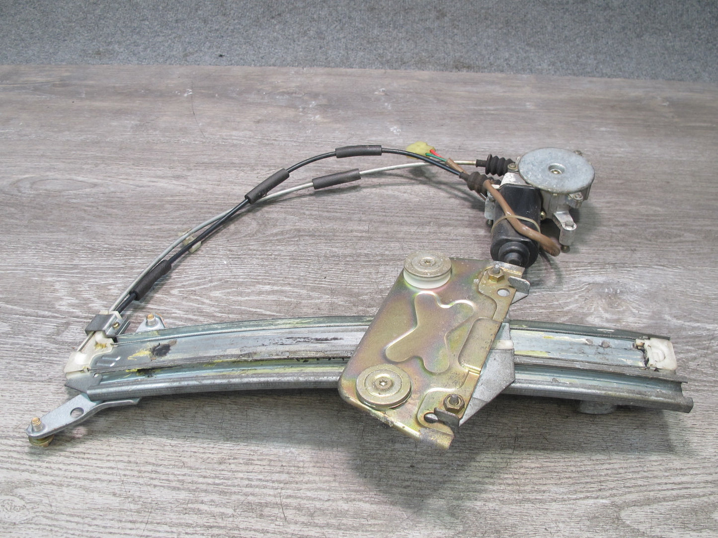 88-90 Mazda RX7 FC3S Convertible Right Door Power Window Regulator w Motor OEM