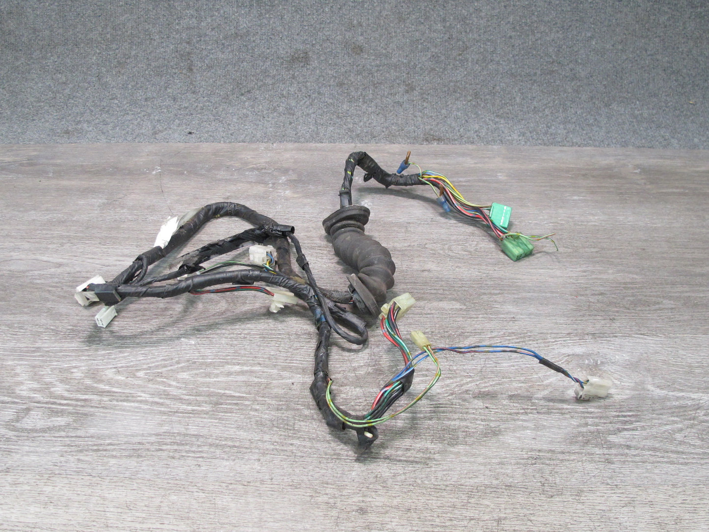 88-91 Mazda RX7 FC3S Convertible Left Driver Door Wire Wiring Harness OEM
