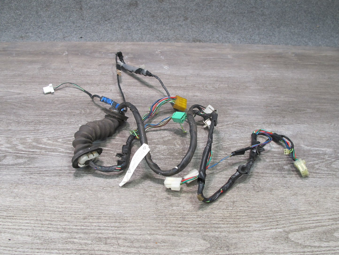 88-91 Mazda RX7 FC3S Convertible Right Passenger Door Wire Wiring Harness OEM