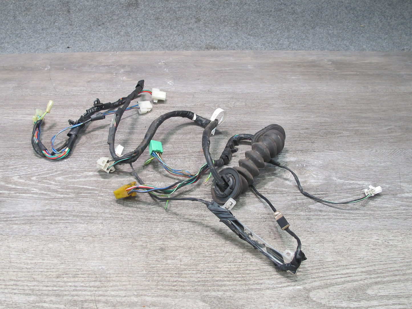 88-91 Mazda RX7 FC3S Convertible Right Passenger Door Wire Wiring Harness OEM