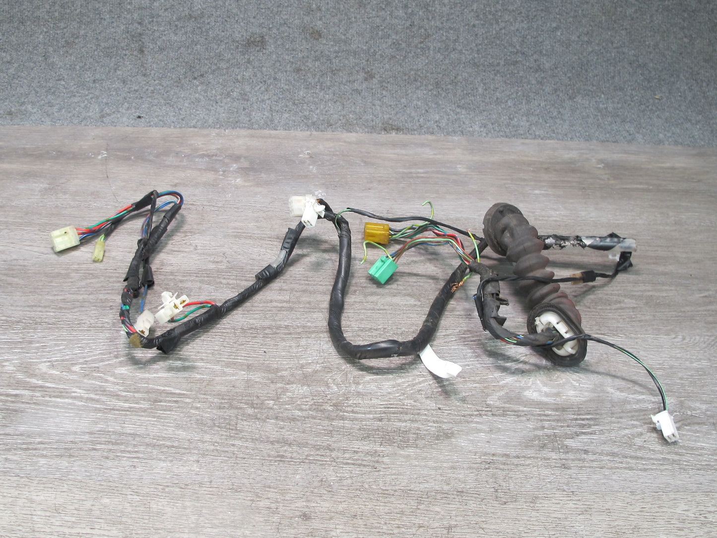 88-91 Mazda RX7 FC3S Convertible Right Passenger Door Wire Wiring Harness OEM