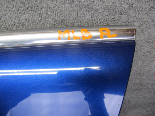 2017-2020 Maserati Levante M161 Front Left Driver Side Door Shell Panel Blue