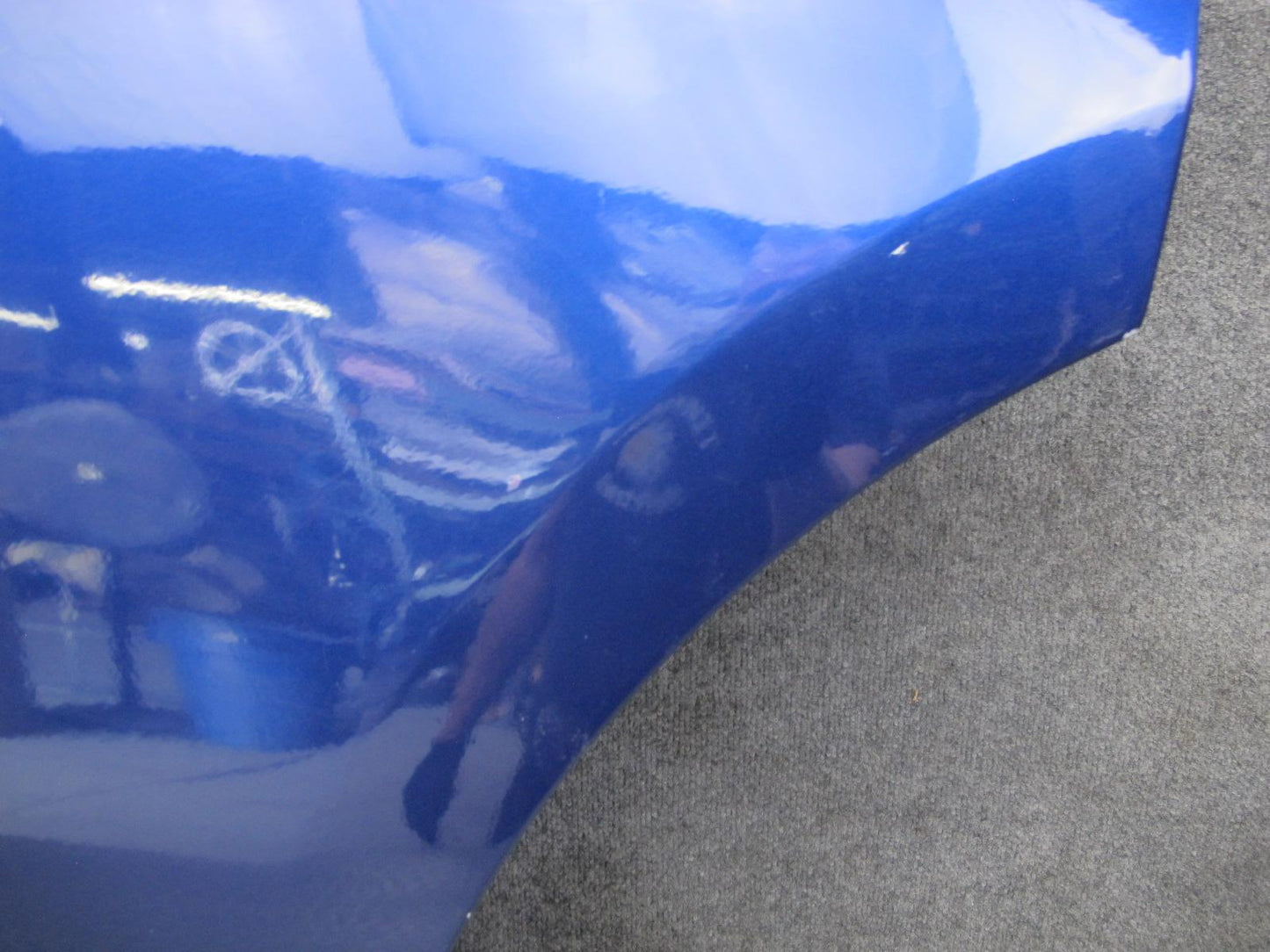 2017-2020 Maserati Levante M161 Rear Left Driver Side Door Shell Panel Blue