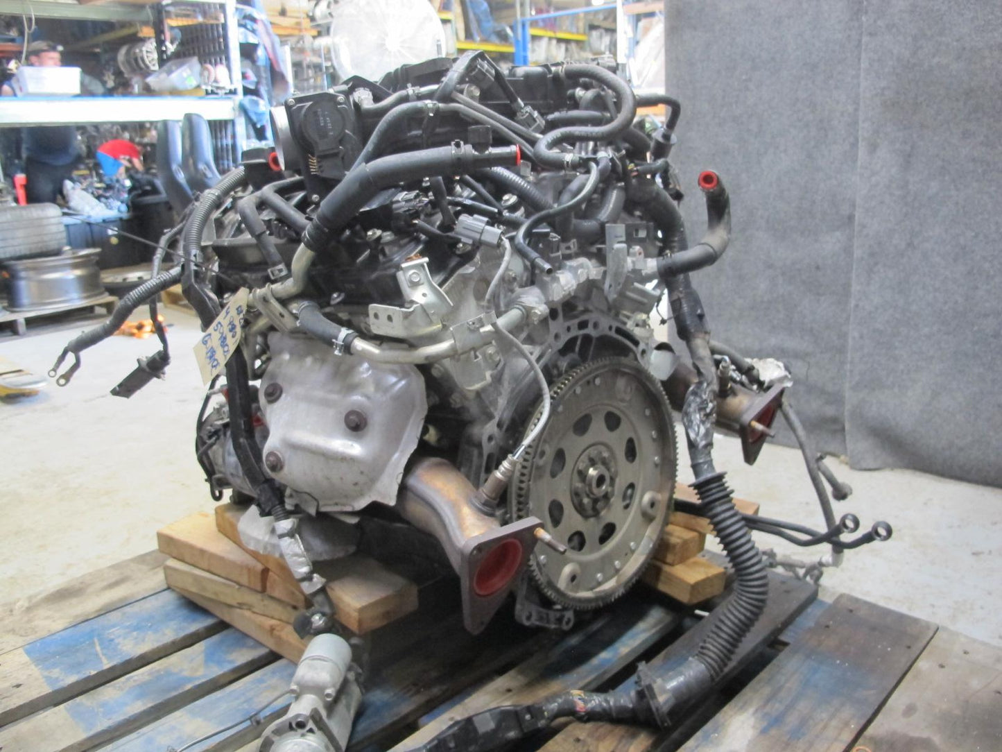 07-09 Nissan 350Z 3.5L VQ35HR VIN B 4TH Digit Complete Engine Motor 51K Miles