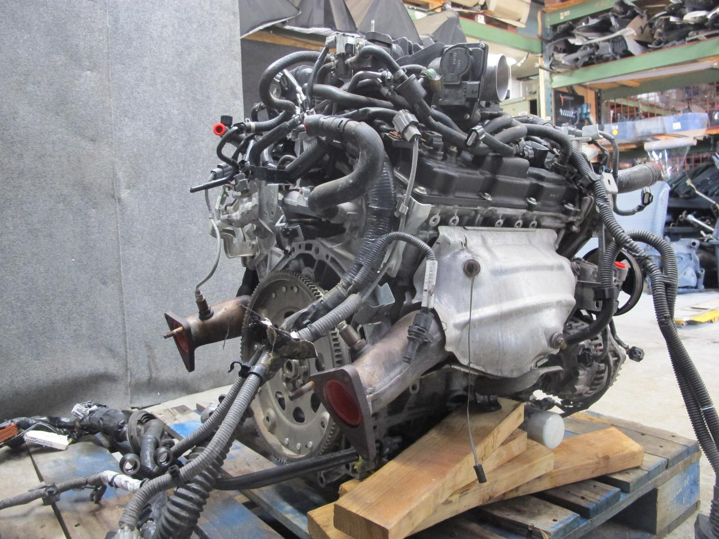 07-09 Nissan 350Z 3.5L VQ35HR VIN B 4TH Digit Complete Engine Motor 51K Miles