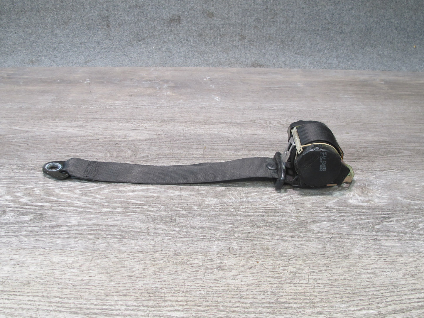 02-05 PORSCHE 911 CARRERA 996 CONVERTIBLE REAR RIGHT & LEFT SIDE SEATBELT RETRACTOR SET OEM