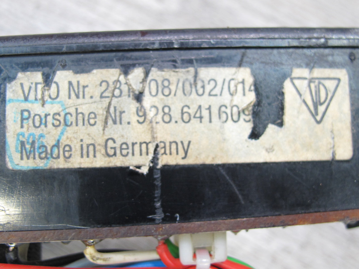 1984-1986 Porsche 928 S Dash Door Lock A/C Switch Control Module Unit