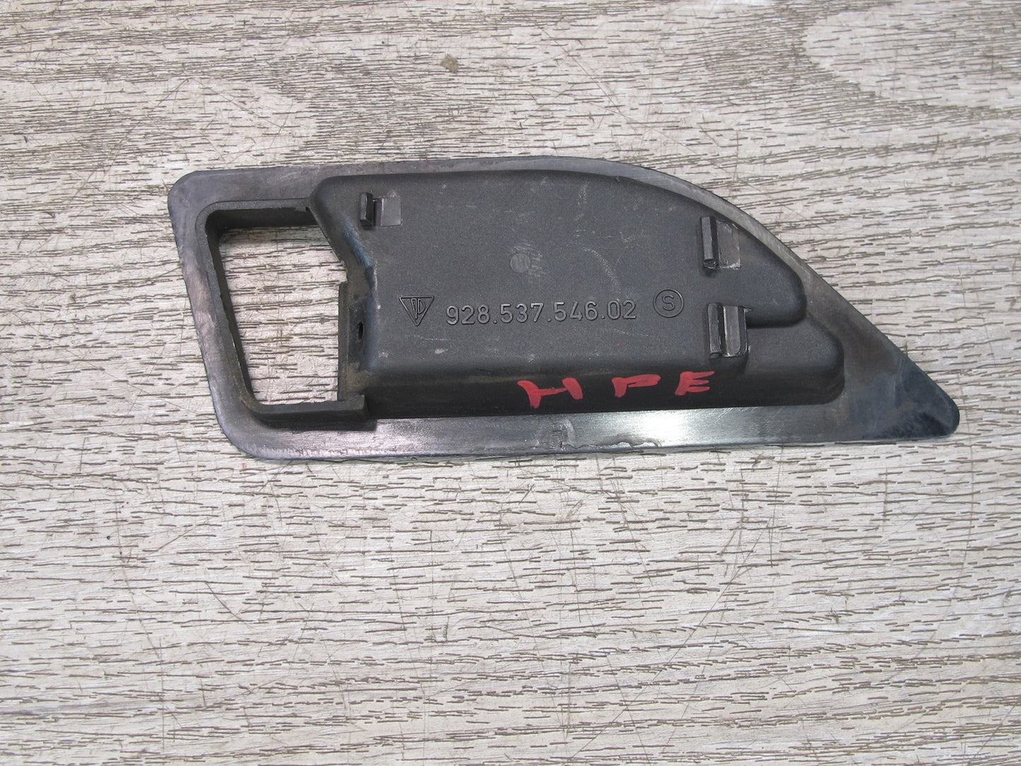 1984-1995 Porsche 928 S Set of 2 Left & Right Door Interior Handle Bezel Trim