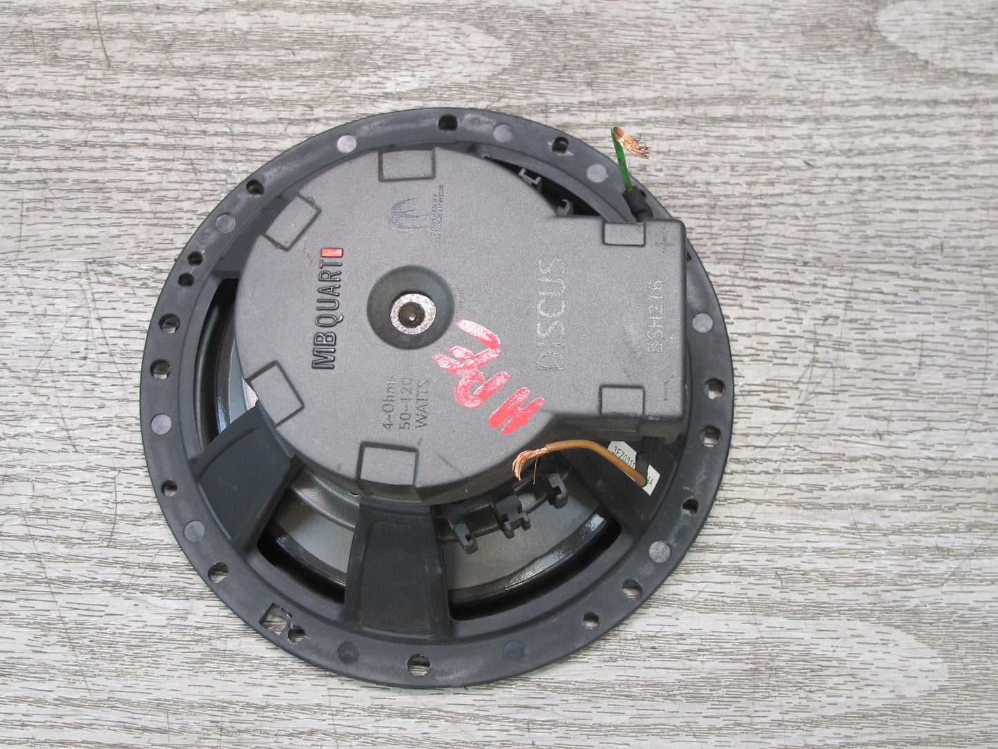 Set of 2 MB Quart Discus DSH216 6.5" 2-WAY Component Audio Speaker