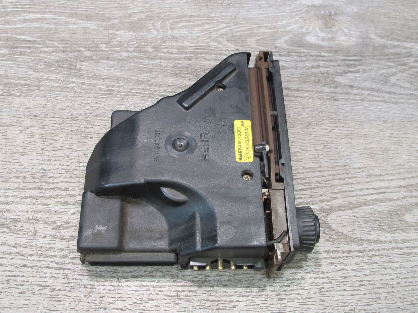 1984-1991 Porsche 928 S A/C Heater Hvac Climate Control Switch Panel w Trim
