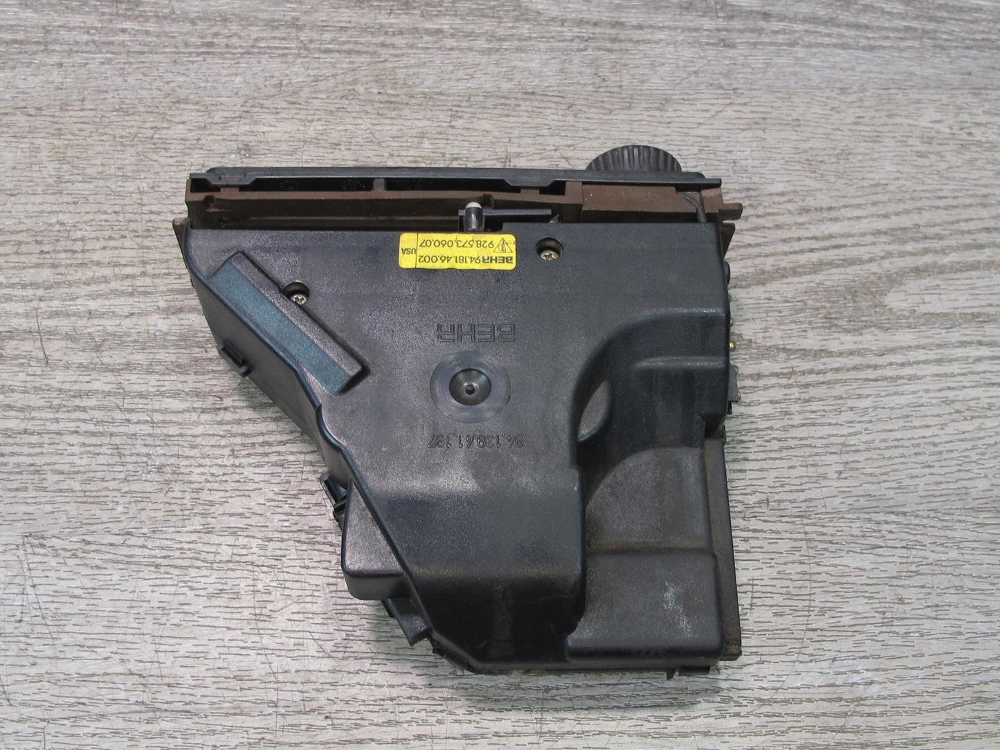 1984-1991 Porsche 928 S A/C Heater Hvac Climate Control Switch Panel w Trim