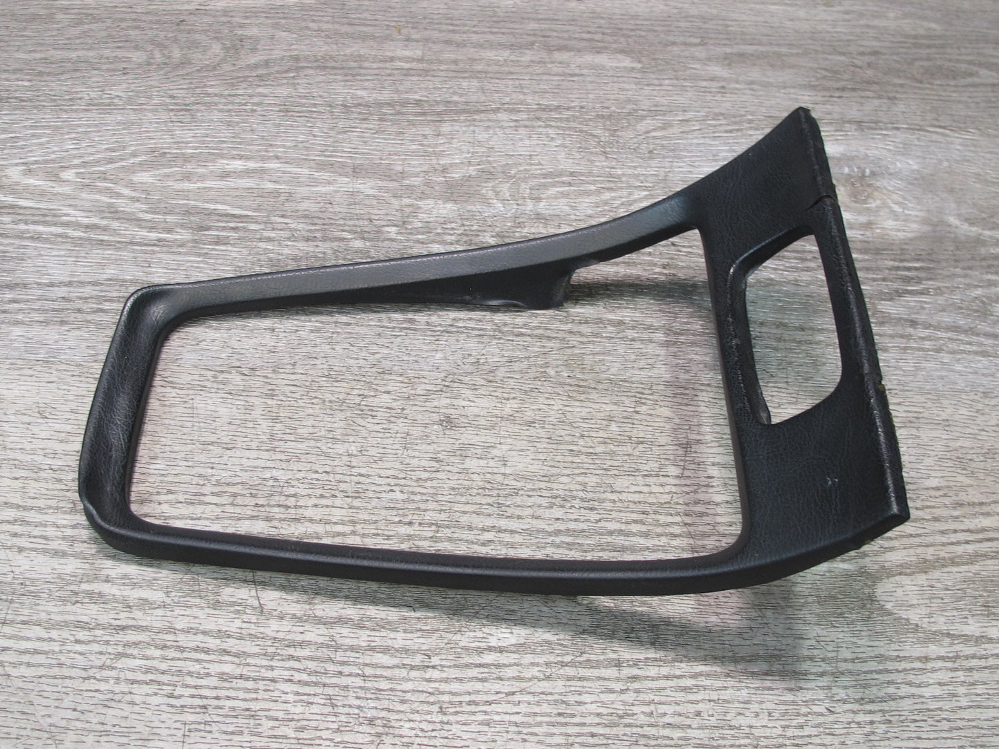 1984-1986 Porsche 928 S Center Console Shifter Trim Cover Panel Black