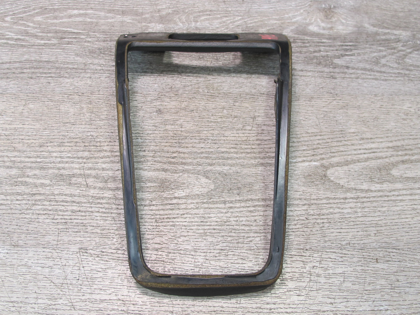 1984-1986 Porsche 928 S Center Console Shifter Trim Cover Panel Black