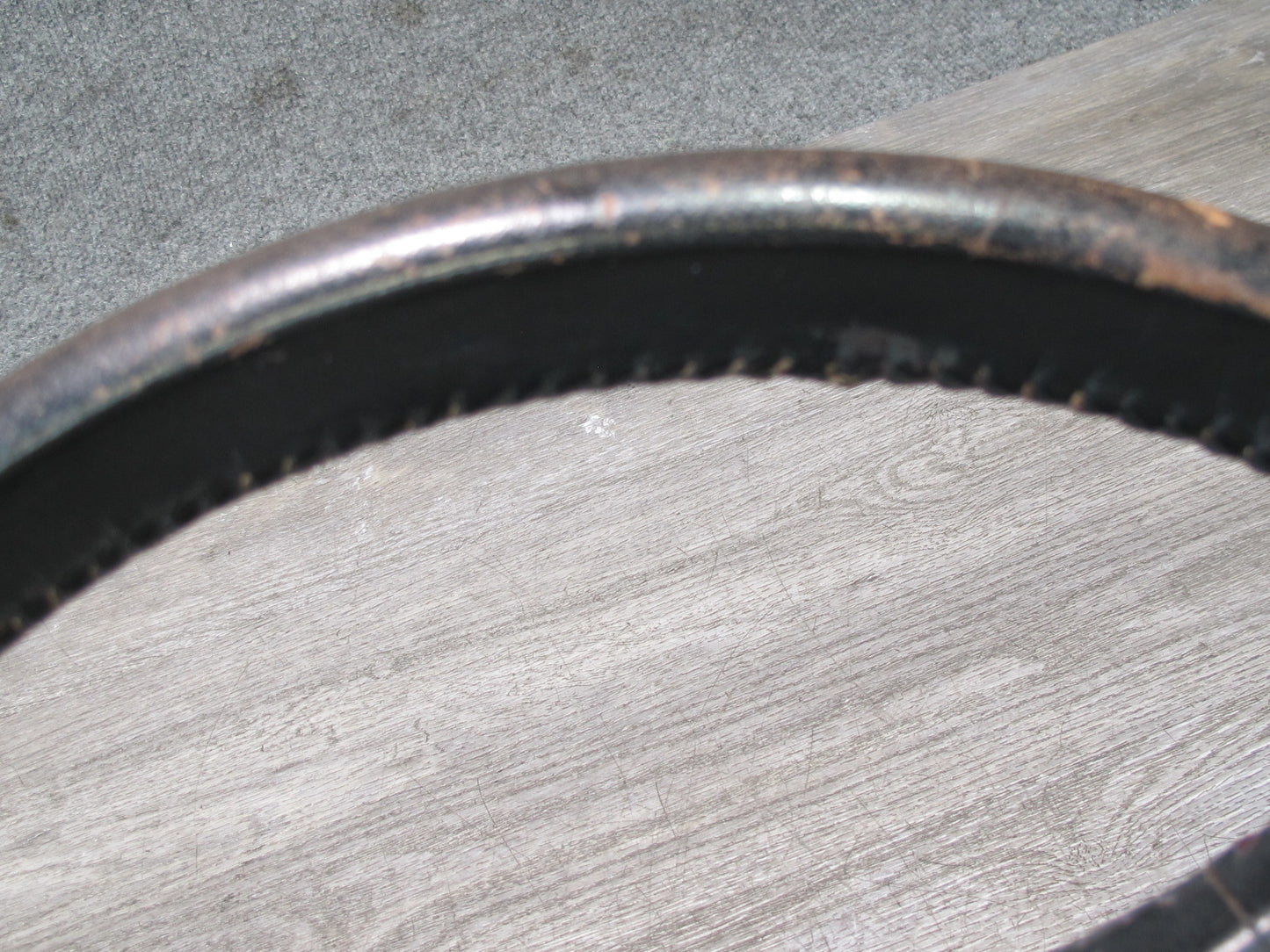 1984-1989 Porsche 928 S 4 Spoke Leather Steering Black
