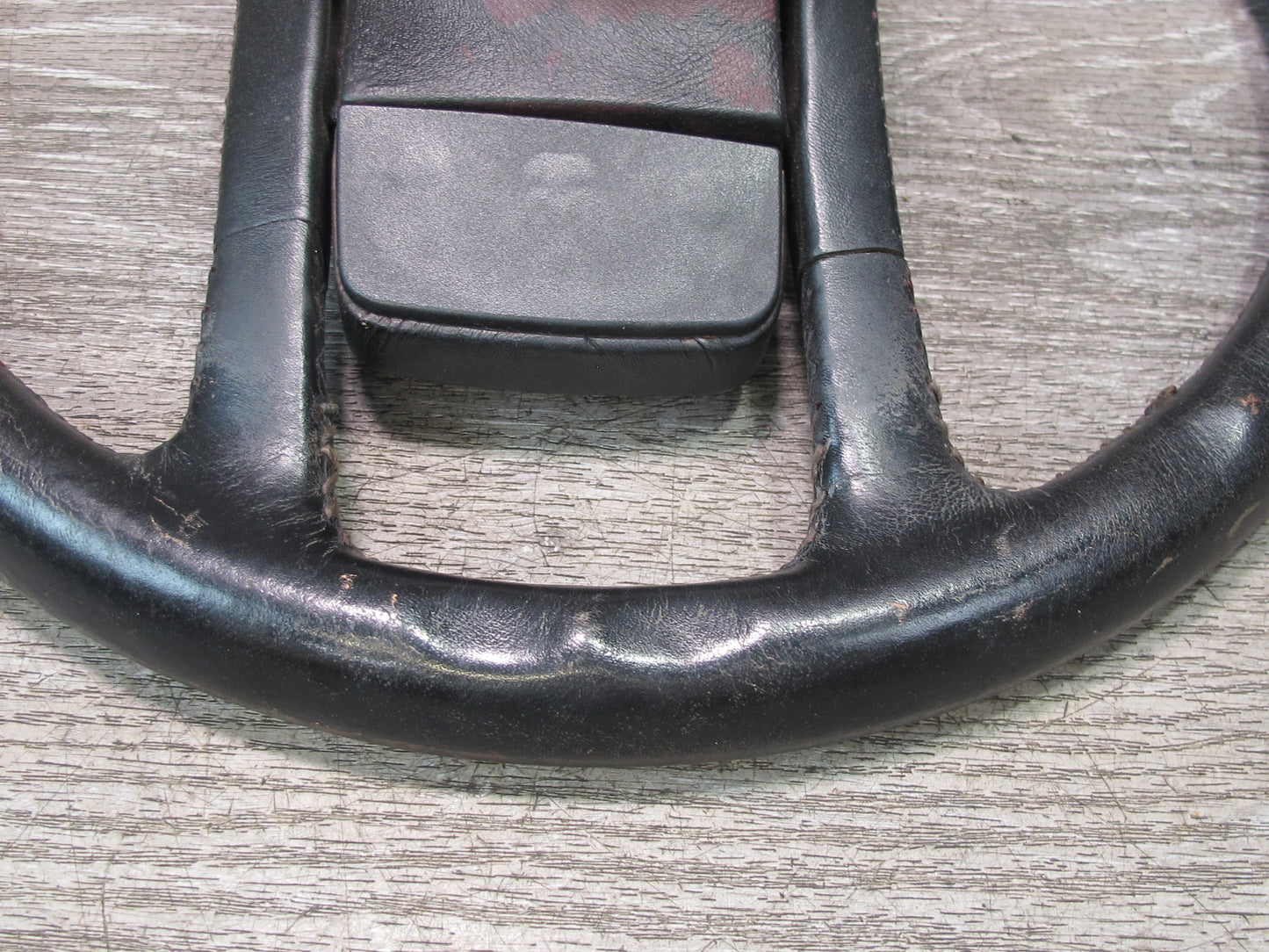 1984-1989 Porsche 928 S 4 Spoke Leather Steering Black