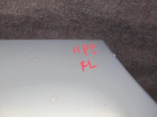 1984-1986 Porsche 928 S Front Left Driver Side Fender Shell Panel Cover Blue