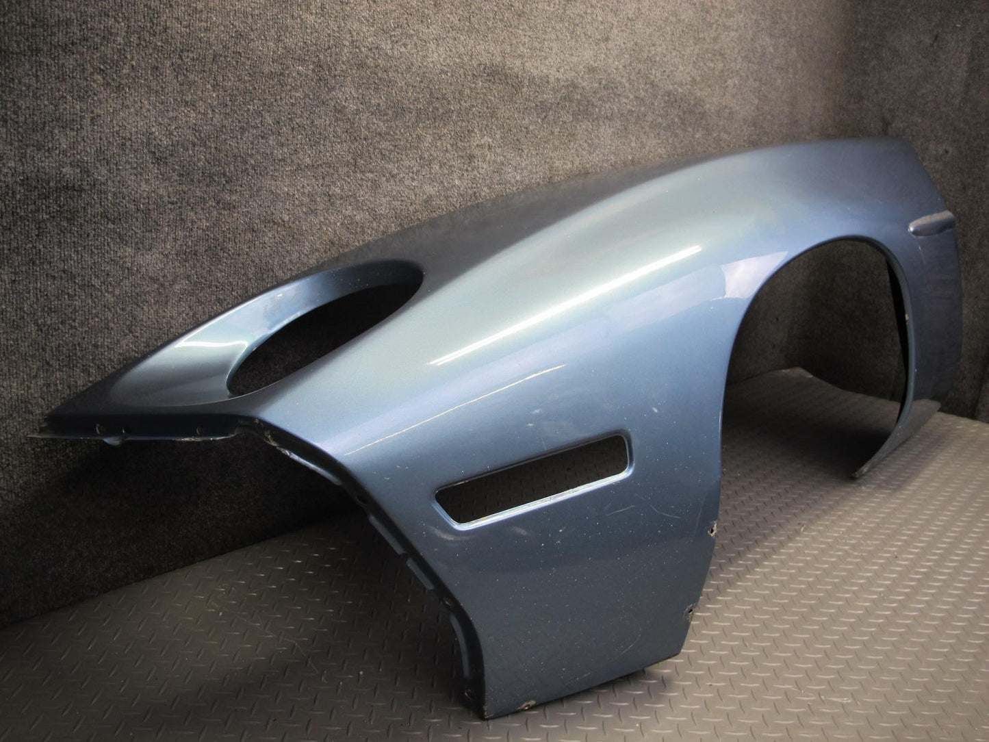 1984-1986 Porsche 928 S Front Left Driver Side Fender Shell Panel Cover Blue