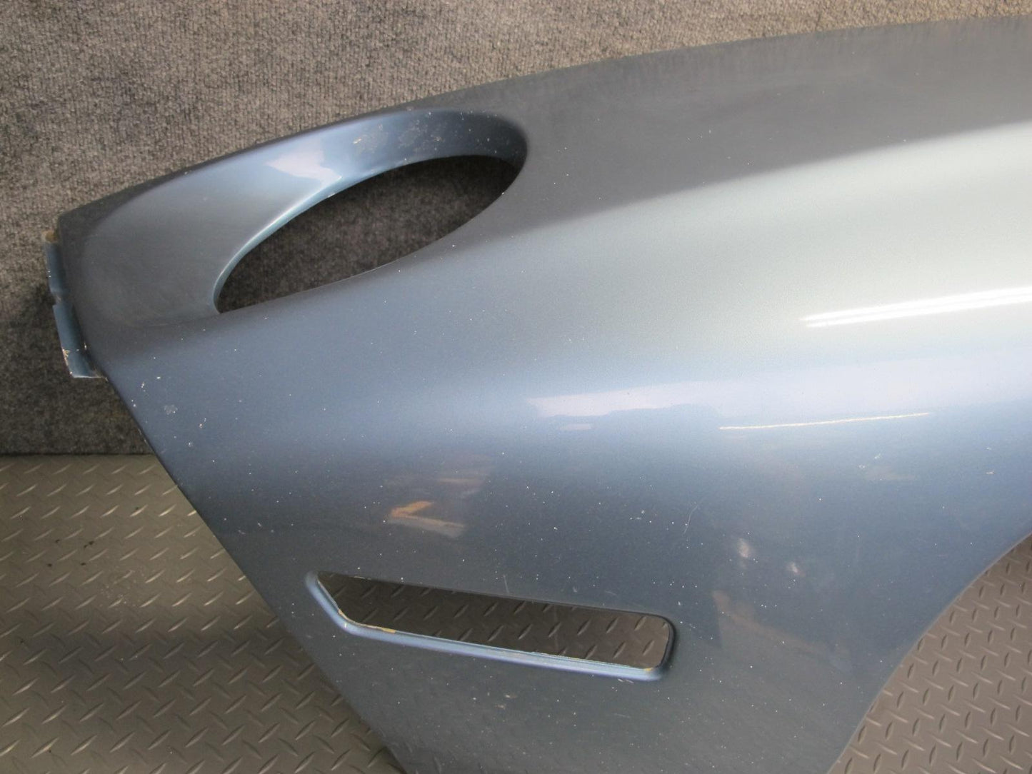 1984-1986 Porsche 928 S Front Left Driver Side Fender Shell Panel Cover Blue