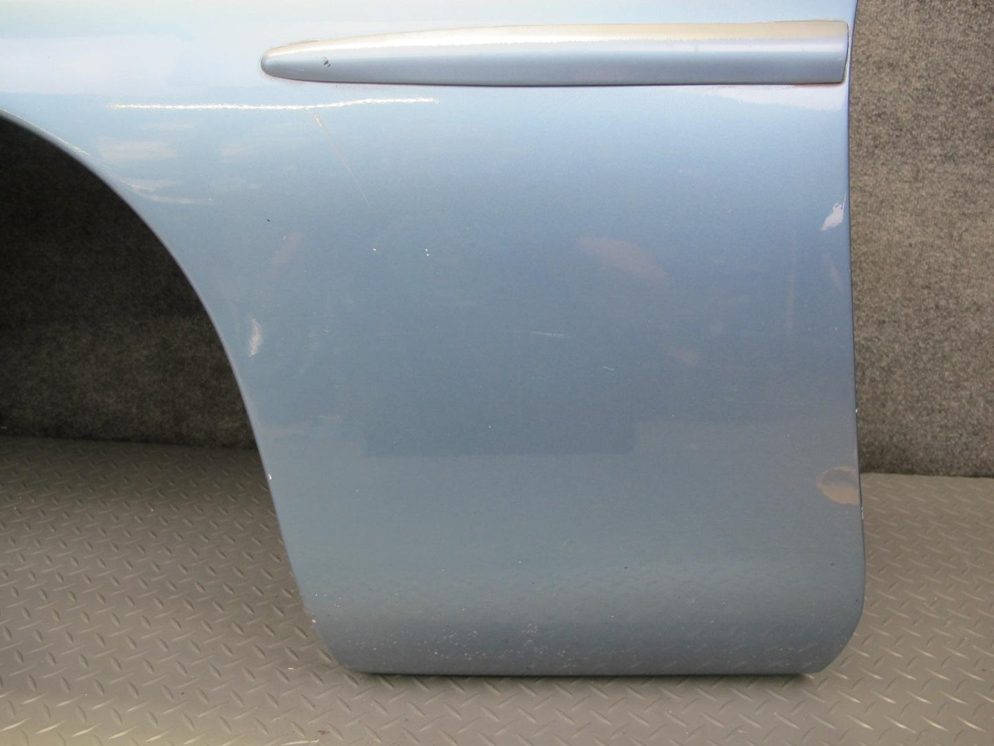 1984-1986 Porsche 928 S Front Left Driver Side Fender Shell Panel Cover Blue