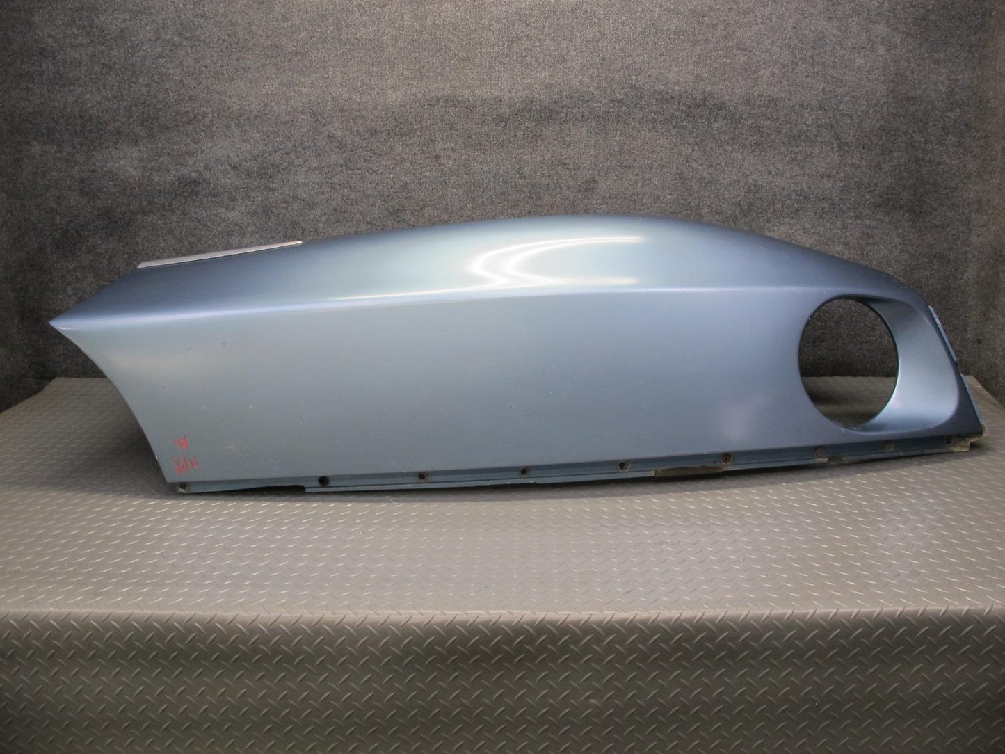 1984-1986 Porsche 928 S Front Left Driver Side Fender Shell Panel Cover Blue