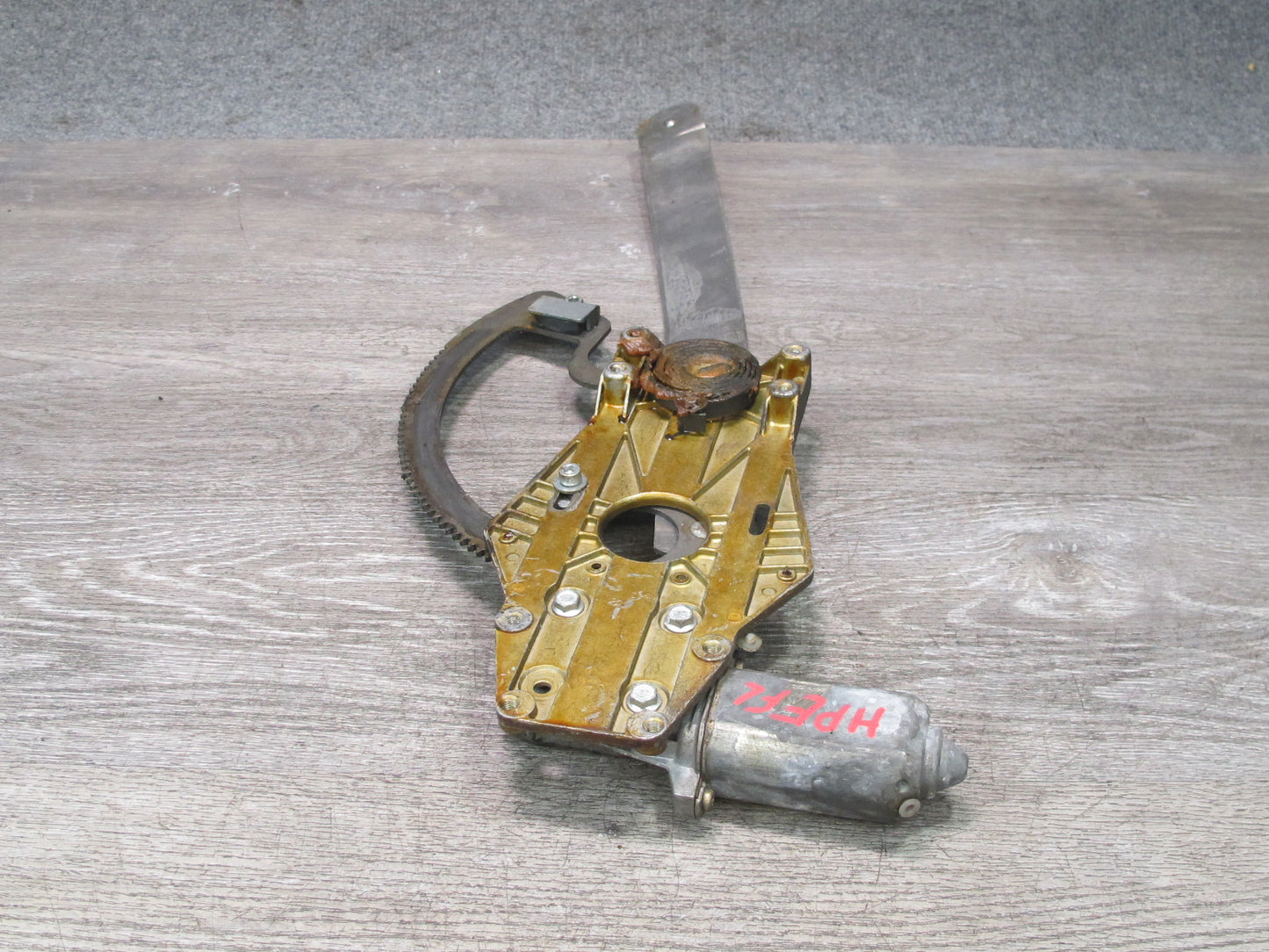 1984-1995 Porsche 928 S Front Left Driver Side Door Window Regulator w Motor