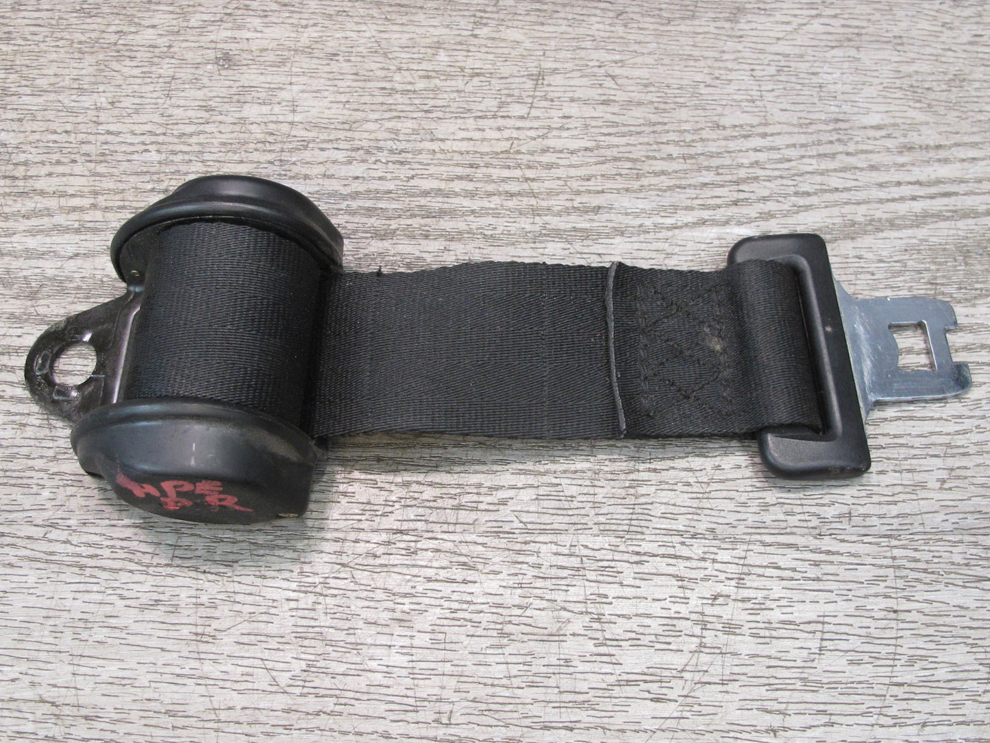 83-86 PORSCHE 928 S REAR LEFT & RIGHT SIDE SEATBELT RETRACTOR SET OEM