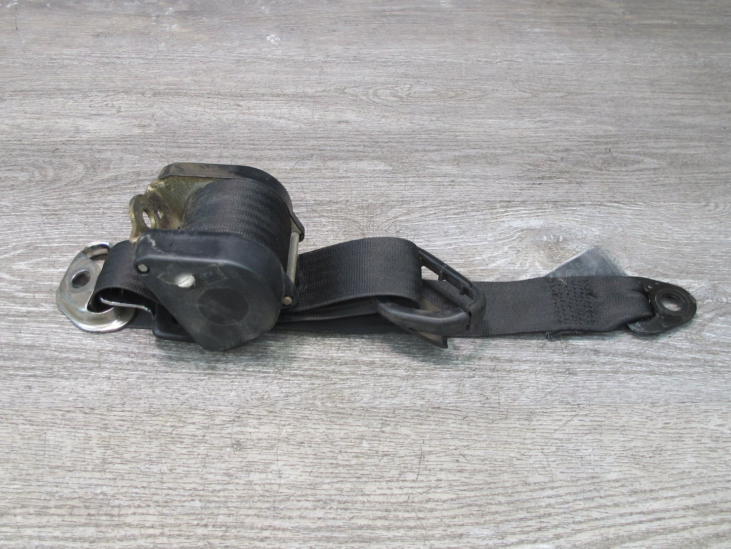 83-86 PORSCHE 928 S FRONT LEFT & RIGHT SIDE SEATBELT RETRACTOR SET OEM