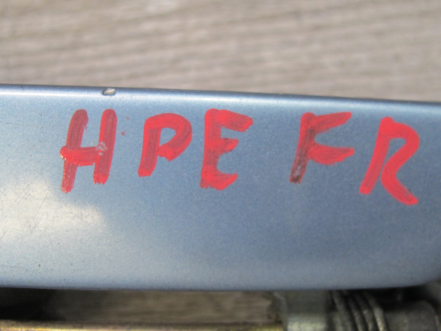 1984-1995 Porsche 928 S Front Left & Right Side Door Exterior Handle Set Blue