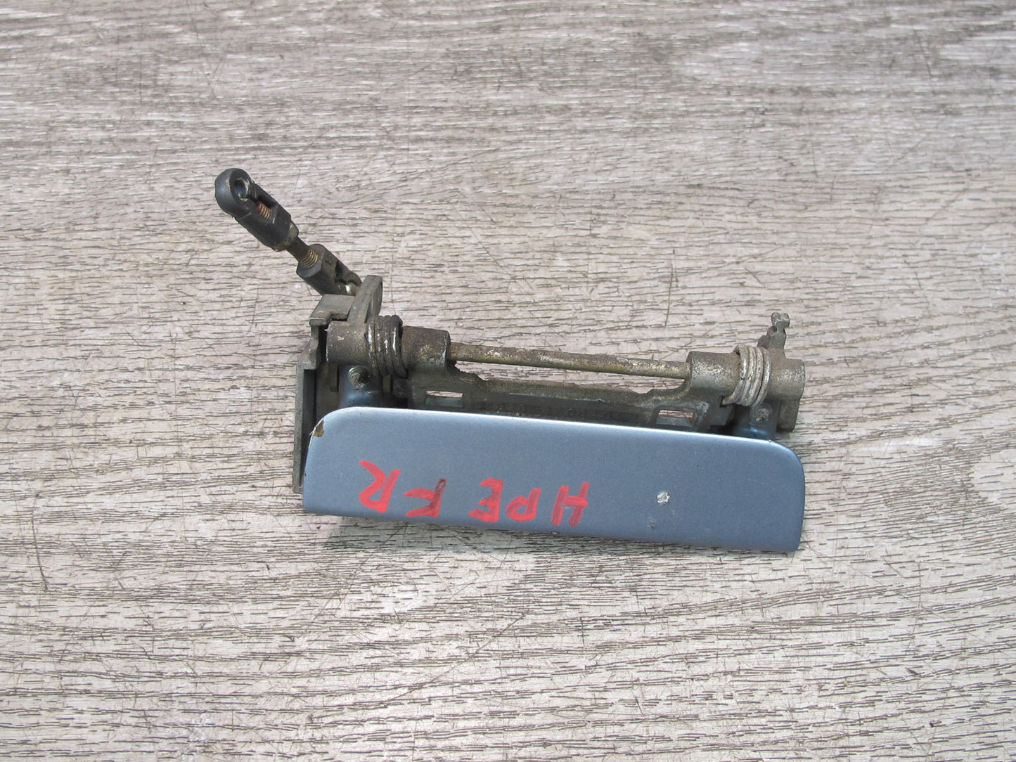 1984-1995 Porsche 928 S Front Left & Right Side Door Exterior Handle Set Blue