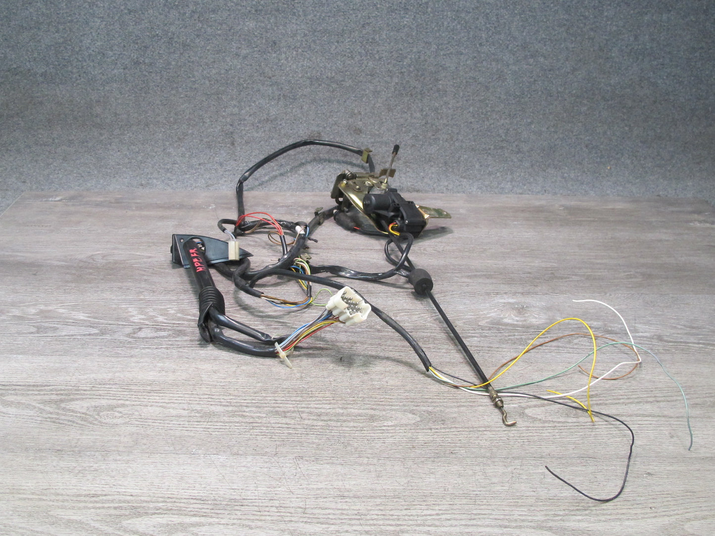 1983-1986 Porsche 928 S Left Driver Door Lock Actuator Wiring Harness Assembly