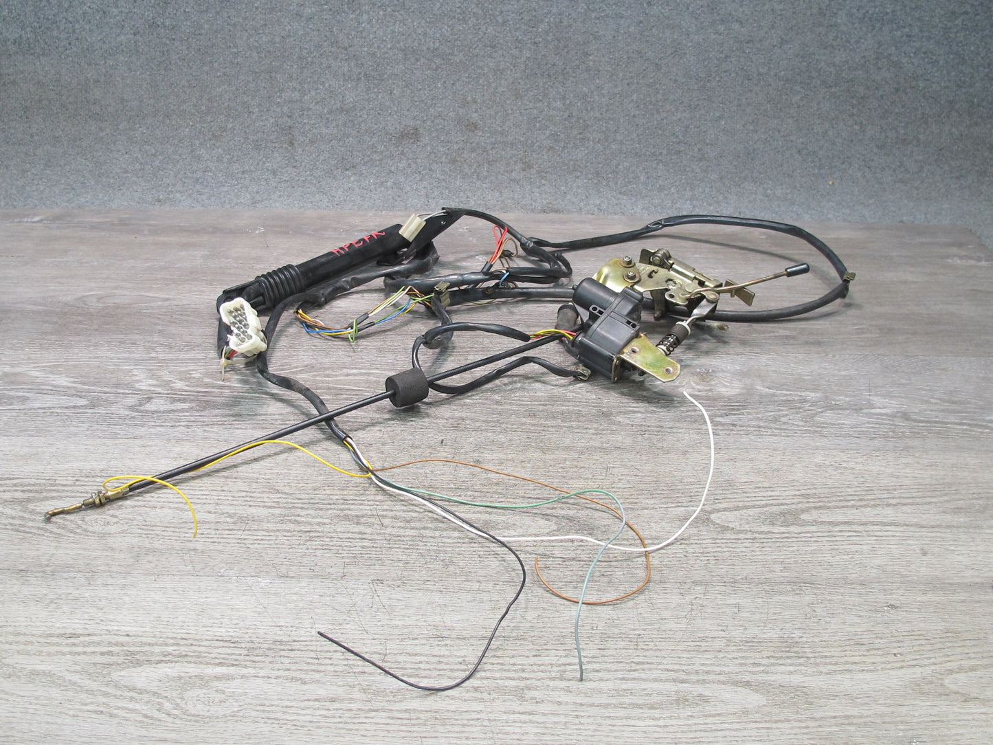 1983-1986 Porsche 928 S Left Driver Door Lock Actuator Wiring Harness Assembly