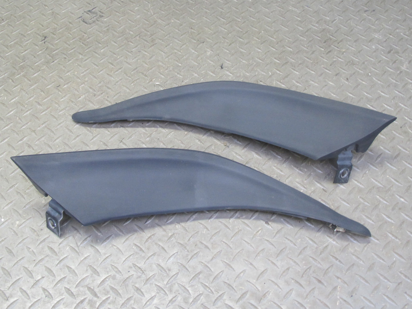 1983-1986 Porsche 928 S Rear Trunk Lid Spoiler w Left & Right Side Extension Set