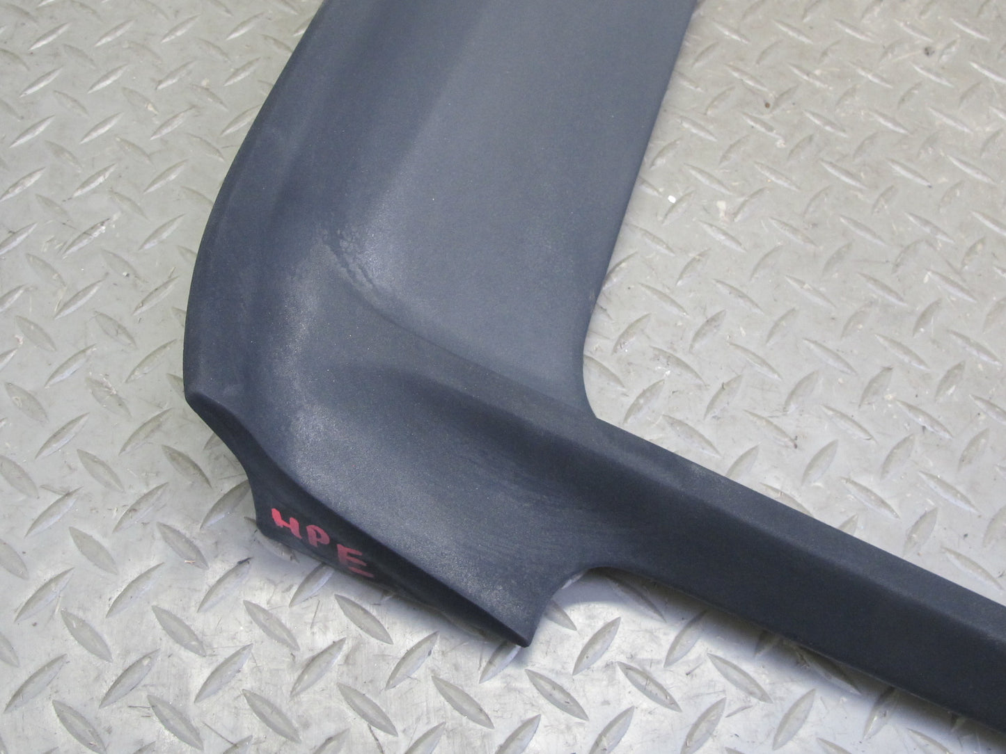 1983-1986 Porsche 928 S Rear Trunk Lid Spoiler w Left & Right Side Extension Set