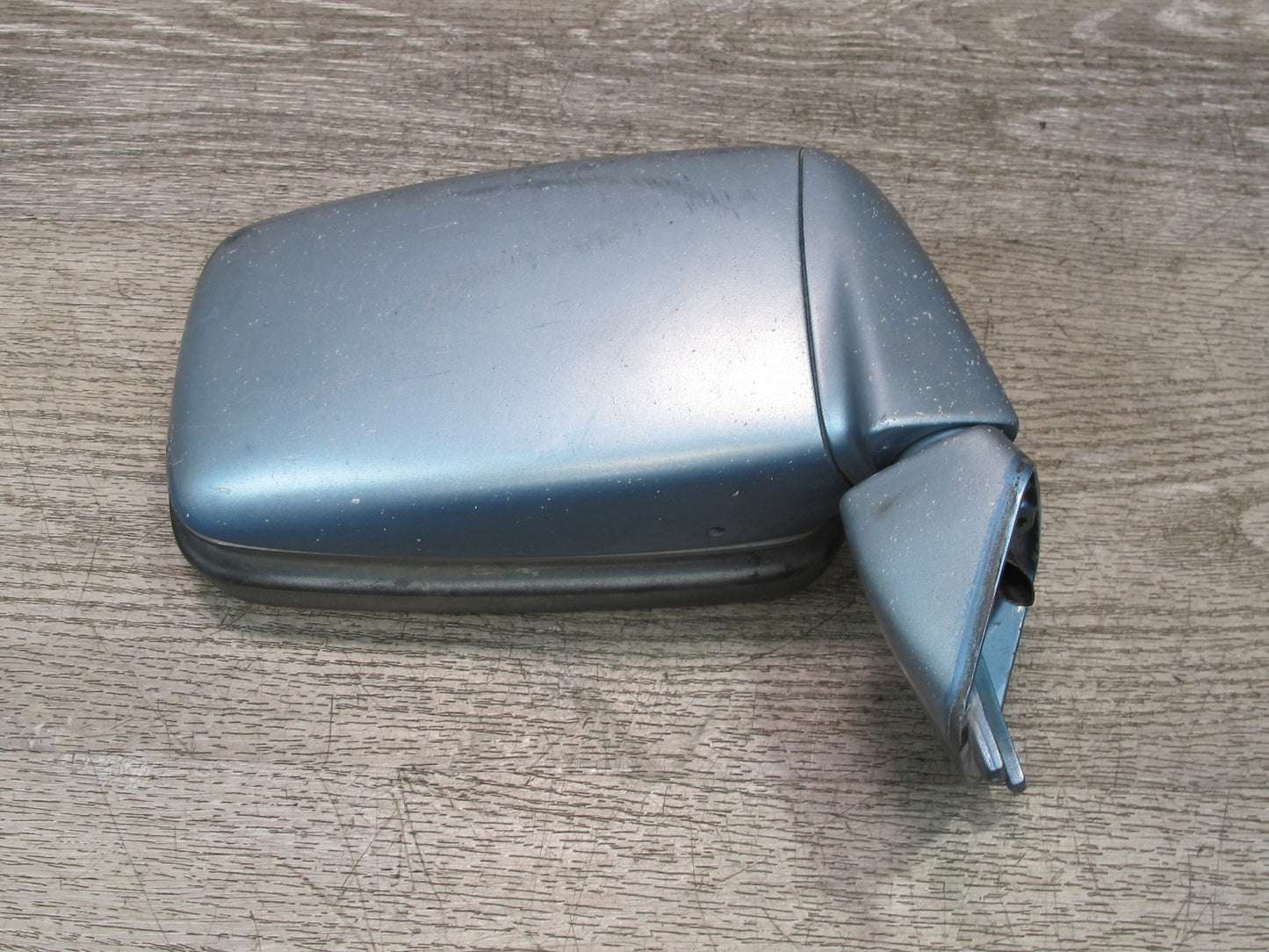 1984-1991 Porsche 928 S Front Right Side View Exterior Door Mirror Blue