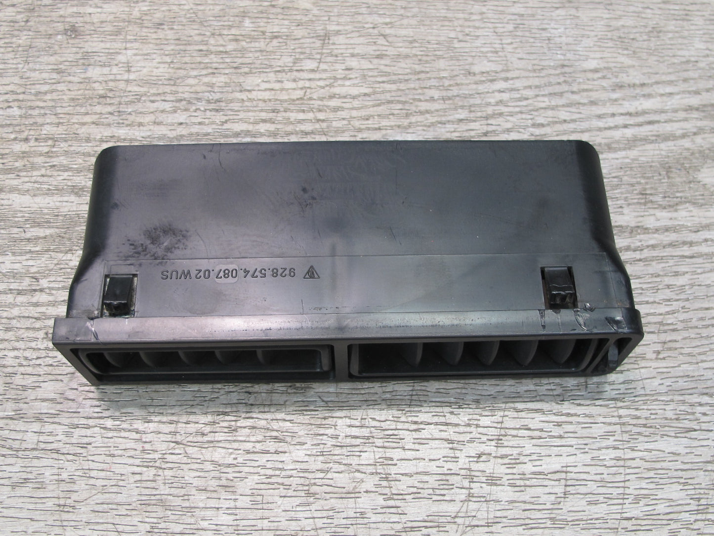 1984-1986 Porsche 928 S Center Console Left Right Door Air Vent Grille Set of 3