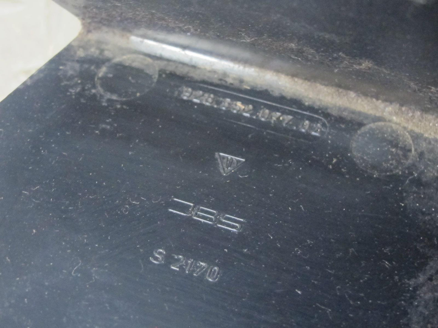 1983-1995 Porsche 928 S Under Dash Right Side Storage Panel Blue