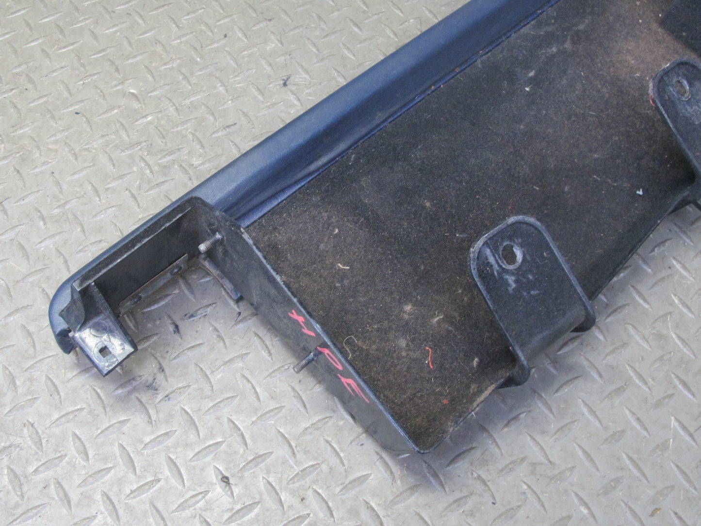 1983-1995 Porsche 928 S Under Dash Right Side Storage Panel Blue
