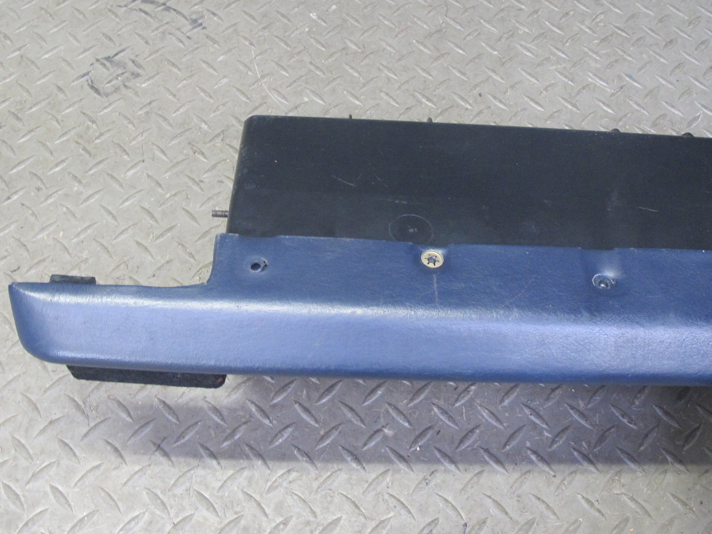 1983-1995 Porsche 928 S Under Dash Right Side Storage Panel Blue