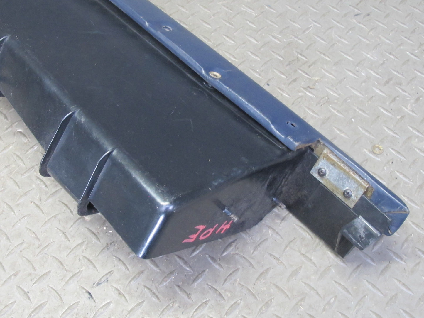1983-1995 Porsche 928 S Under Dash Right Side Storage Panel Blue