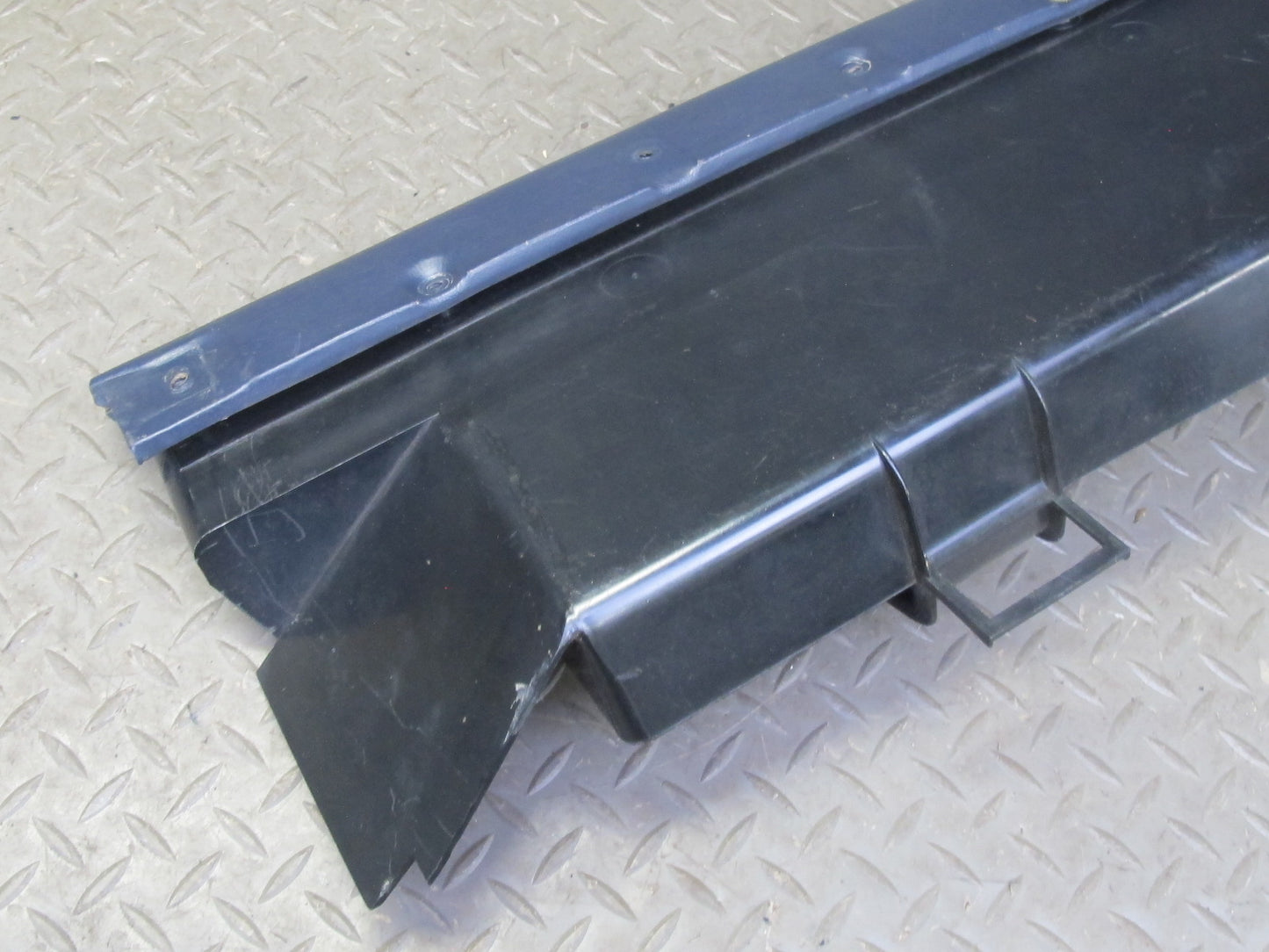 1983-1995 Porsche 928 S Under Dash Right Side Storage Panel Blue