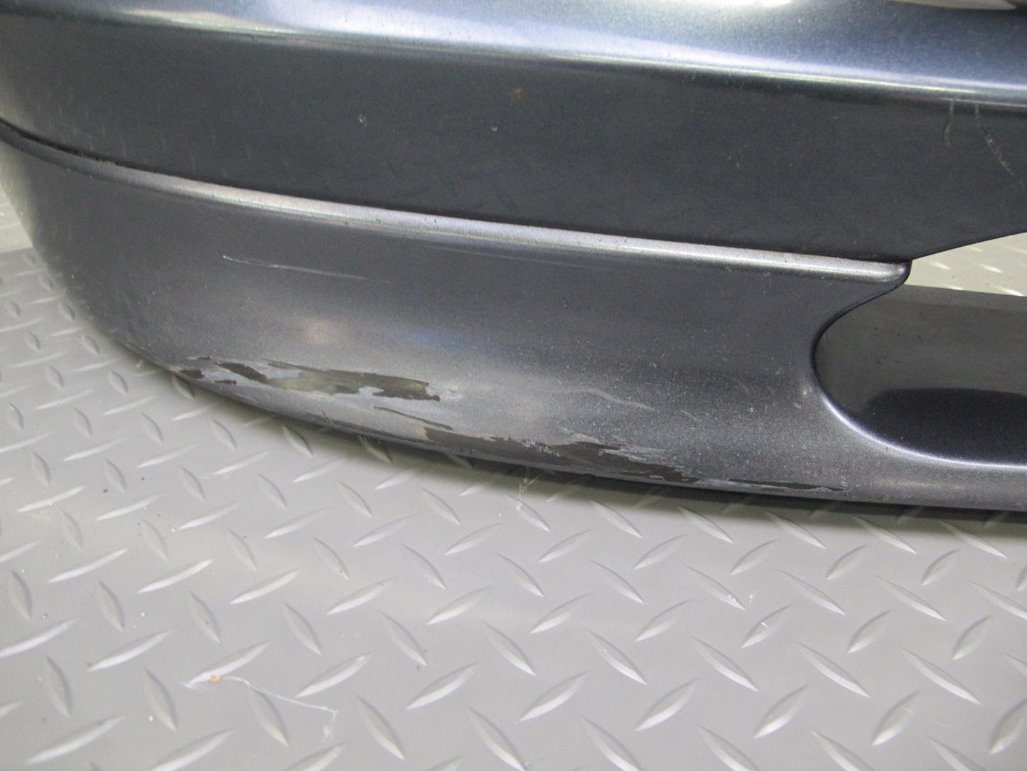 04-08 Mazda RX8 Front Bumper Cover Panel Metropolitan Grey w Grille OEM