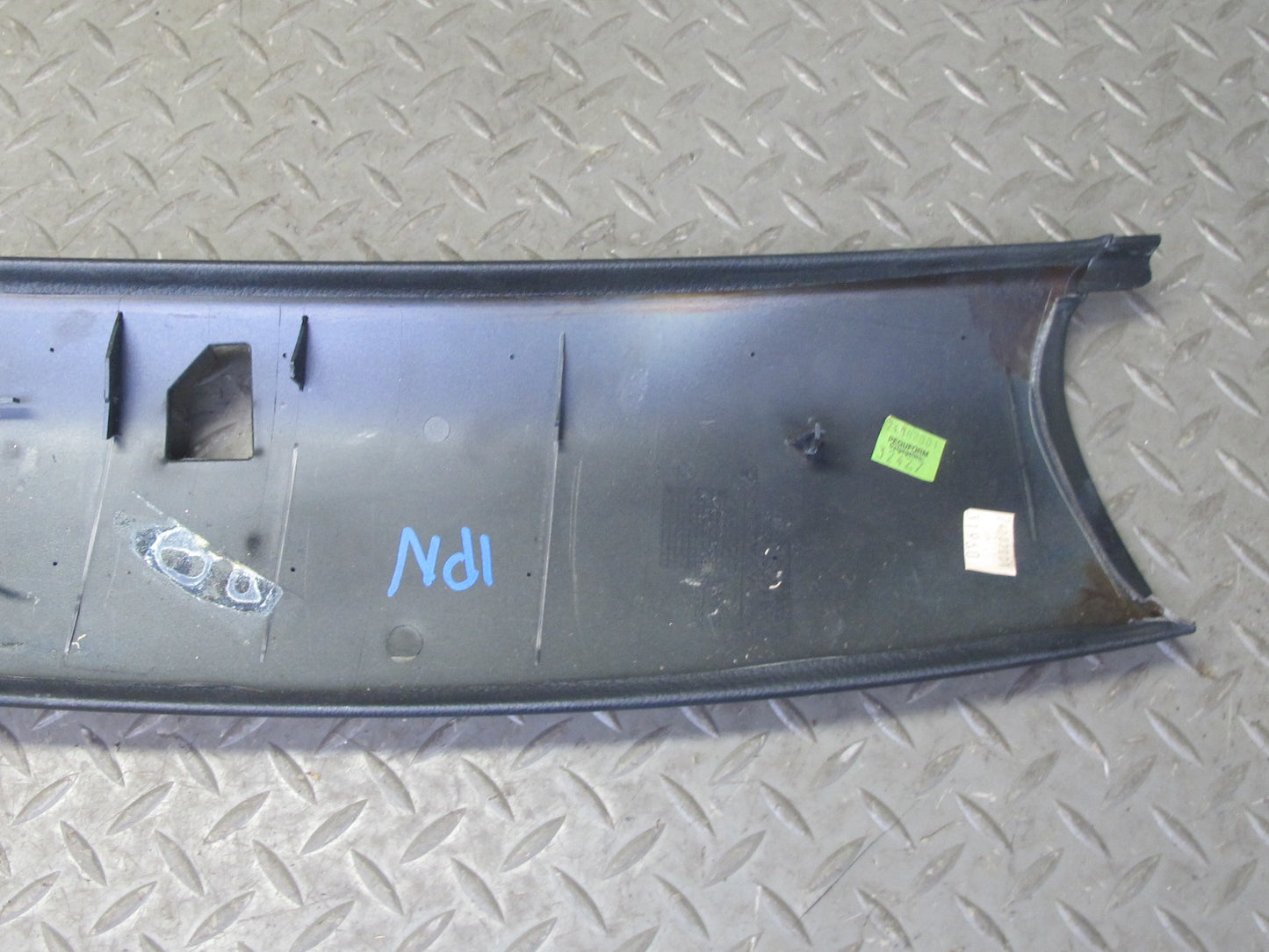 99-05 Porsche 911 996 Convertible Front Windshield Headliner Leather Trim Panel