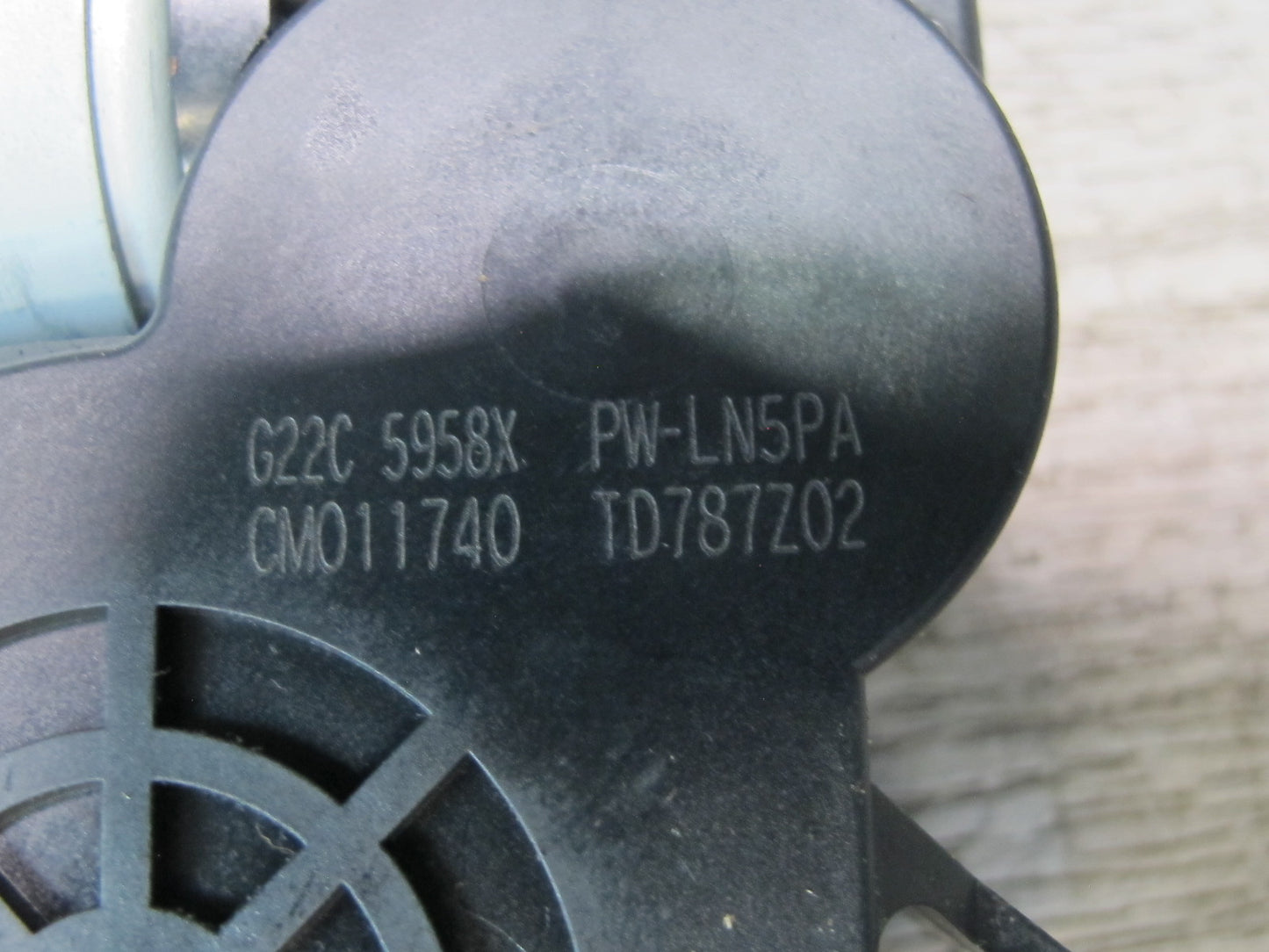 04-08 Mazda RX8 Rear Right Door Window Regulator Motor OEM