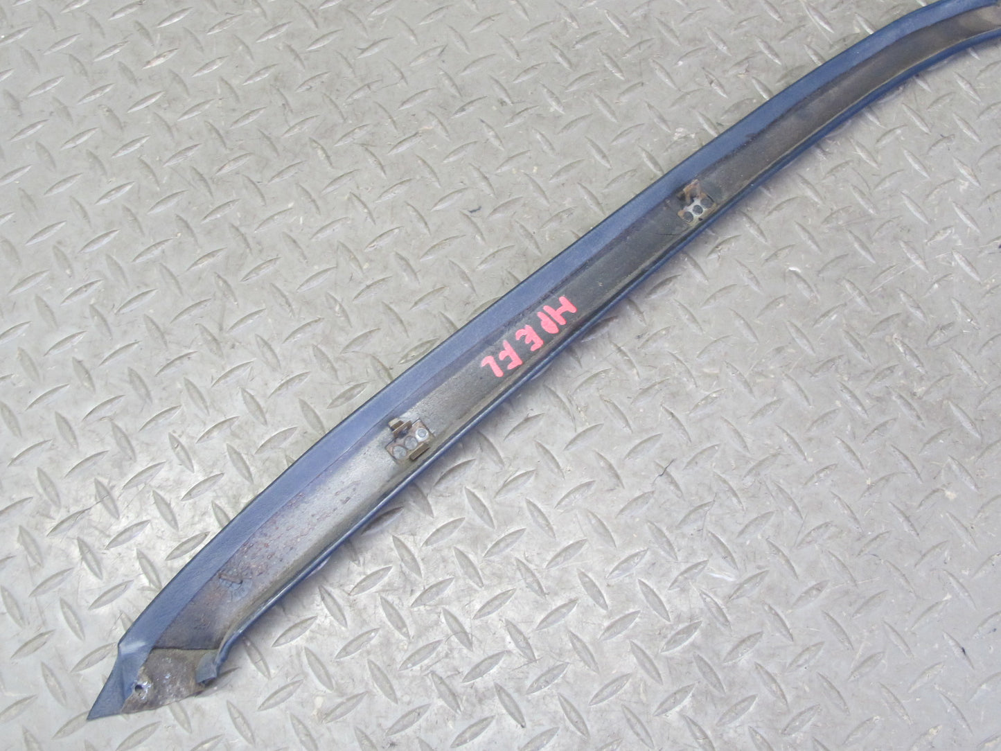 1984-1995 Porsche 928 Interior Door Upper Surround Window Trim Panel Set Blue