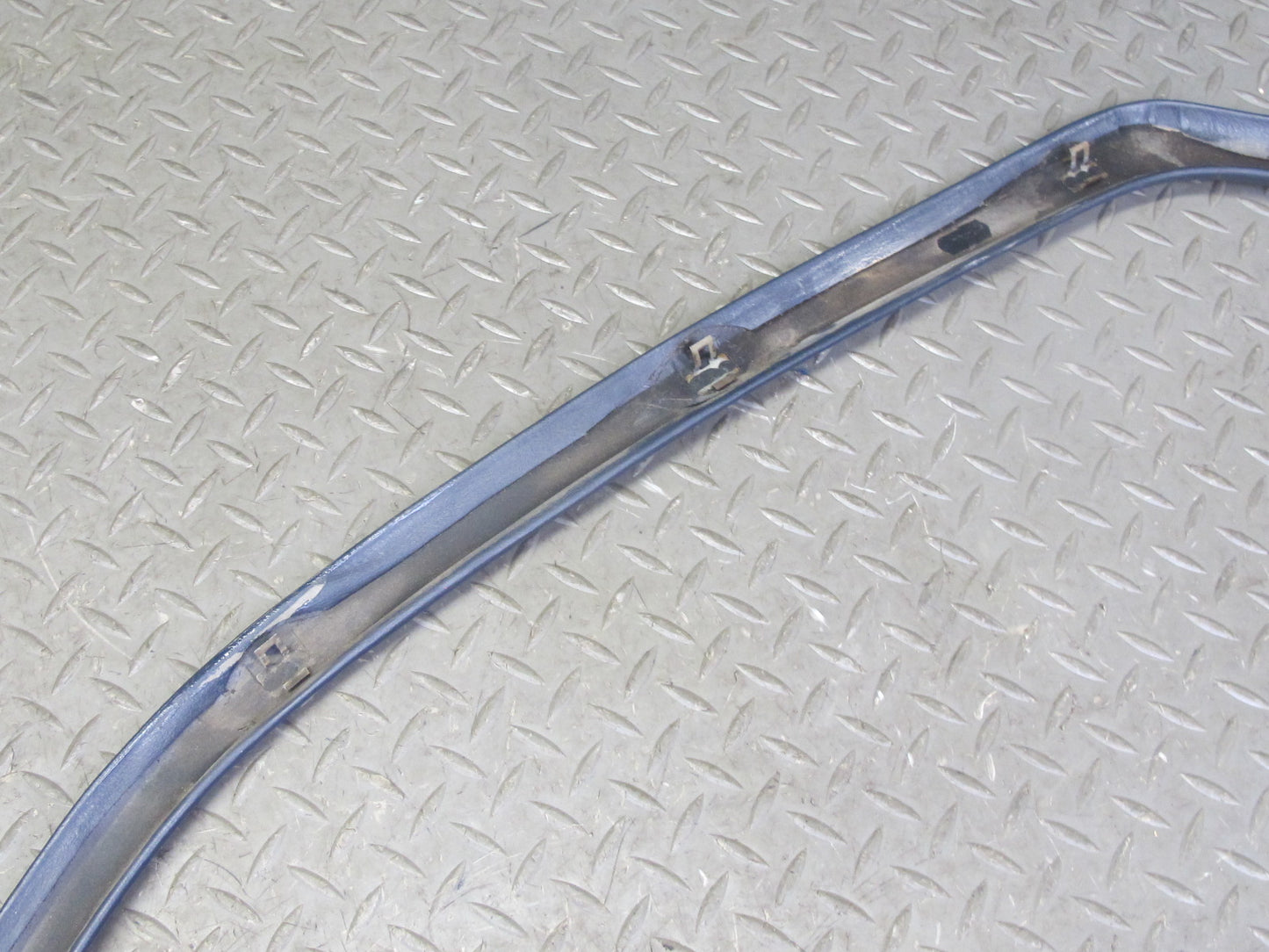 1984-1995 Porsche 928 Interior Door Upper Surround Window Trim Panel Set Blue